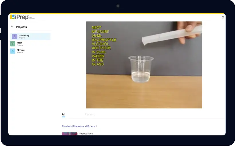 practice with instant feedback on iprep for Telangana Board