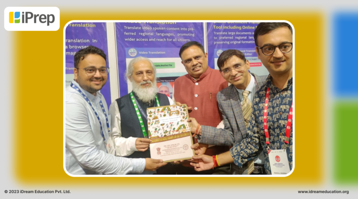Image depicting the listing of iPrep PAL, personalized and adaptive learning solution for schools on NEAT portal through a collaboration between iDream and AICTE