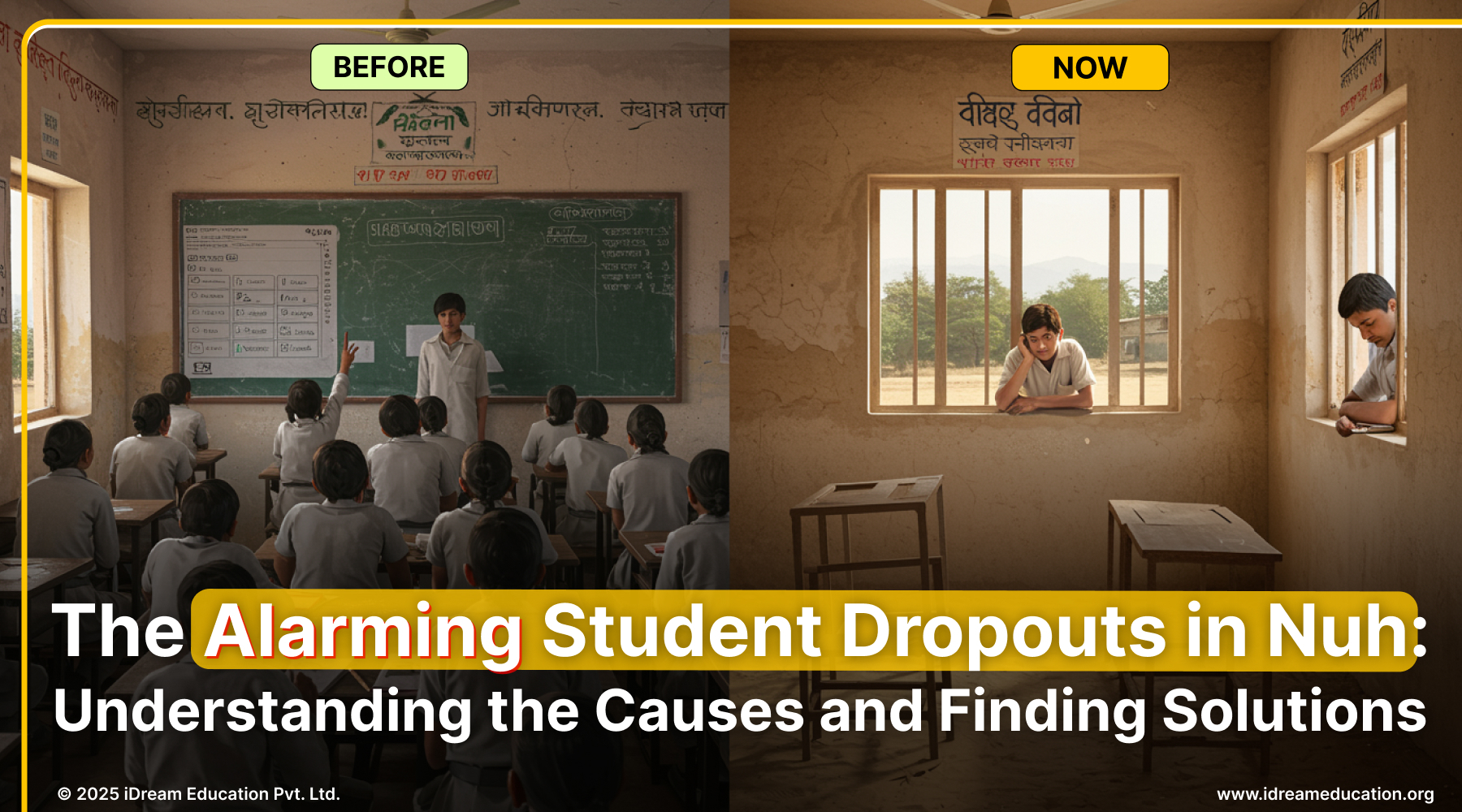 The Alarming Student Dropouts in Nuh: Understanding the Causes and Finding Solutions